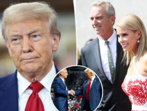 Some inside the Trump and RFK Jr.’s camps hope Cheryl Hines dumps the scion over sexting scandal