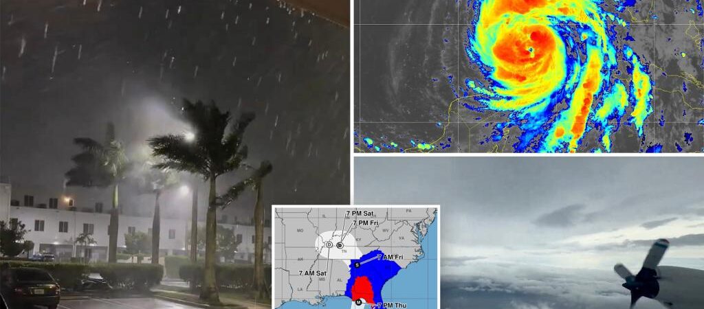 Hurricane Helene makes landfall in Florida as Category 4 storm