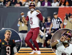 Commanders’ Jayden Daniels puts on show in win vs. Bengals