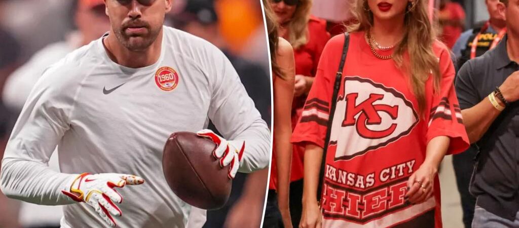 Taylor Swift appears to miss boyfriend Travis Kelce, Chiefs’ ‘SNF’ clash