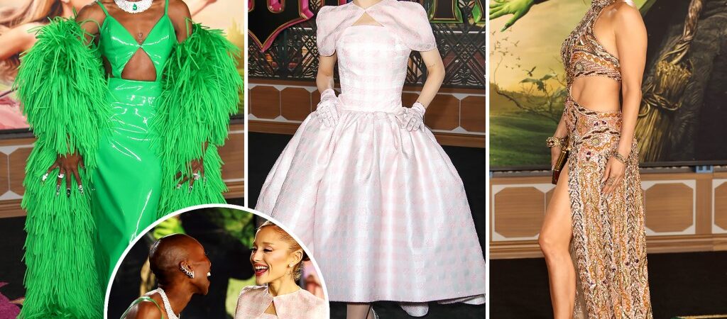 Ariana Grande, Cynthia Erivo, Jennifer Lopez and more hit red carpet for ‘Wicked’ LA premiere