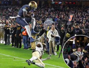 Notre Dame overwhelms Army in Yankee Stadium battle
