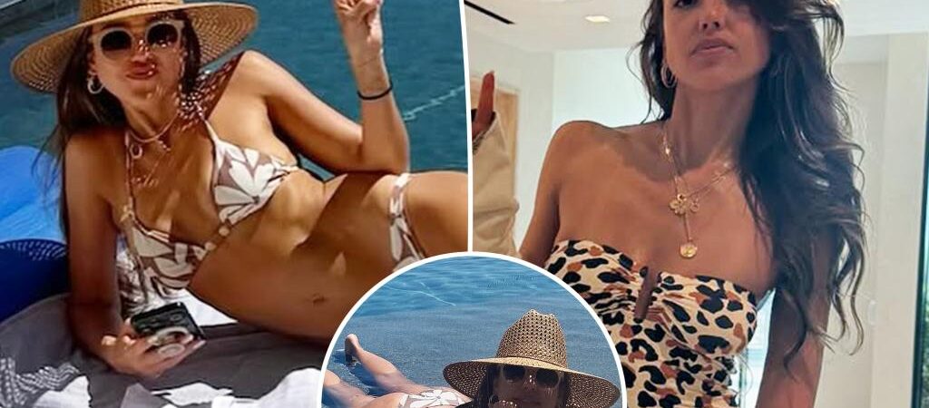 Jessica Alba sunbathes in tiny bikini on ‘chill’ getaway