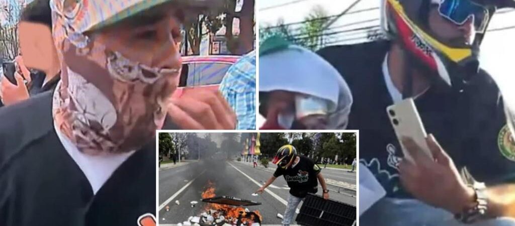FBI hunts down masked LA brute wanted for hurling ‘cinderblock’ rocks at federal officers during riots — AG Bondi warns: ‘You can’t hide