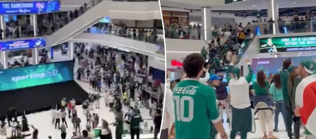 Palmeiras fans take over American Dream Mall before FIFA Club World Cup opener