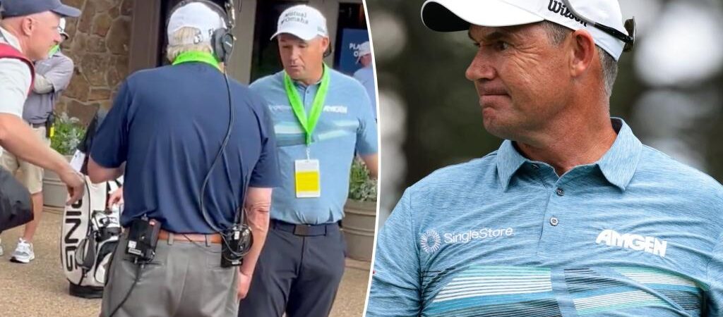 Padraig Harrington get into fiery run-in with Roger Maltbie
