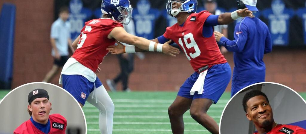 Jameis Winston embracing his Giants role for Jaxson Dart