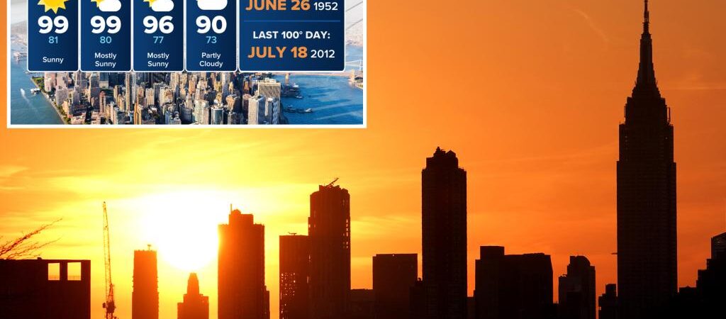Dangerous heat wave with 100-degree feels-like temperatures to grip I-95 corridor