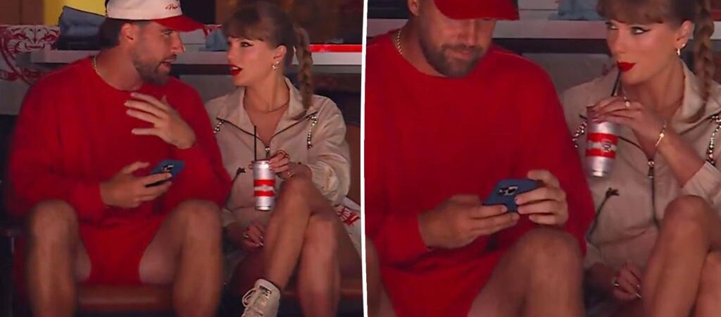 Taylor Swift and Travis Kelce are a winning pair on date night at Stanley Cup final