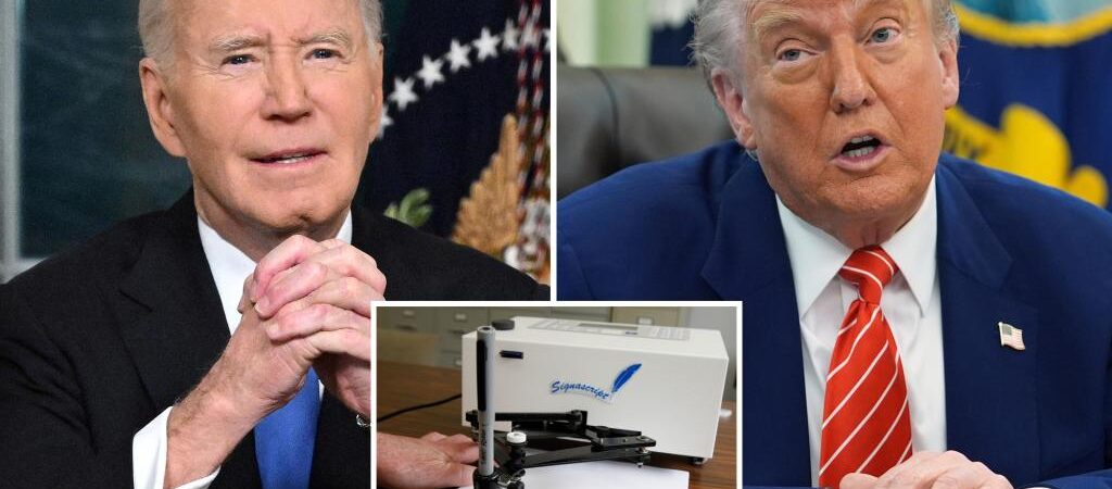 Trump orders investigation into ‘increasingly apparent’ cover up of Biden’s mental decline and aides use of autopen