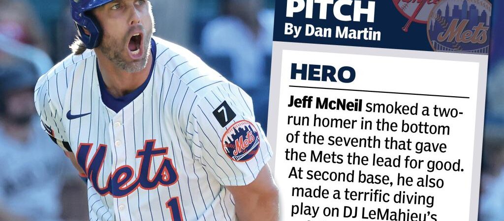 Heroes, zeros from Mets’ Subway Series win: Jeff McNeil came through