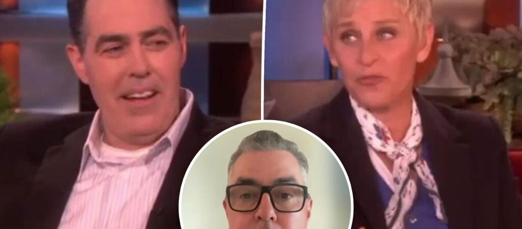 Adam Carolla claims ‘mean’ Ellen DeGeneres made staff ‘scared to death’