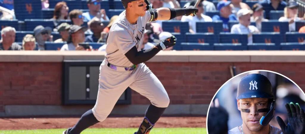 Aaron Judge ahead of record-breaking home run pace