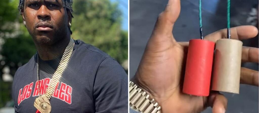 Rapper 4xtra loses ‘2 fingers’ in gruesome fireworks mishap after joking about ‘blowing’ somebody up