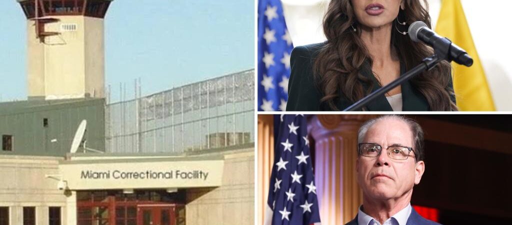 DHS Secretary Kristi Noem unveils plans for new migrant detention space in Indiana: ‘The Speedway Slammer’  