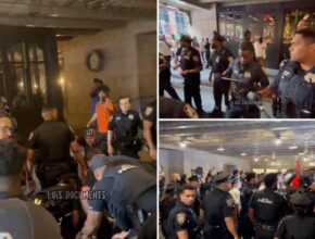 Mob of anti-Israel protestors clash with police after attempting to storm Grand Central Terminal: cops