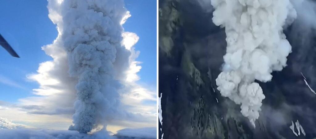 Russian volcano erupts for first time in centuries after earthquake