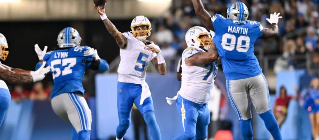 Trey Lance has big night in Chargers’ preseason win over Lions