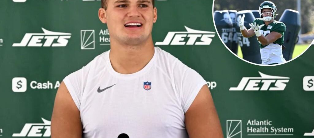 Jets’ Mason Taylor staying present no matter rich NFL family blood