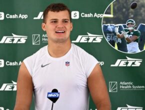 Jets’ Mason Taylor staying present no matter rich NFL family blood